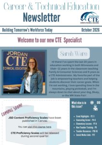 front page of newsletter
